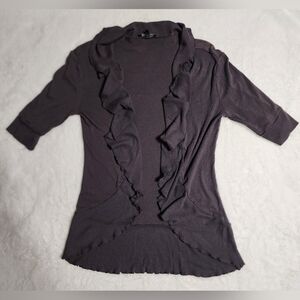 Express Top Size Medium M Cover Up Coat Cargidan Blouse Sweater Shirt